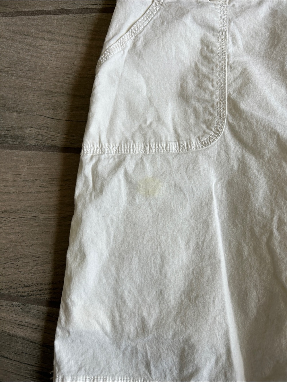 croft & barrow White Cotton Skort with Front Pockets - Picture 5 of 8